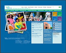 New Trier High School  Ektron CMS implementation
