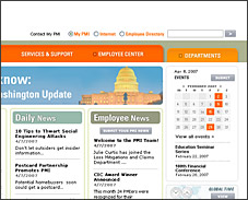 PIM Group Intranet  Ektron CMS implementation