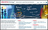 Calysta Energy design by Ghostdog Design