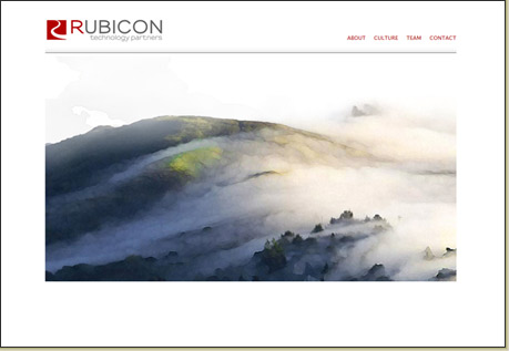 Rubicon Technology Partners internet design by Ghostdog Design